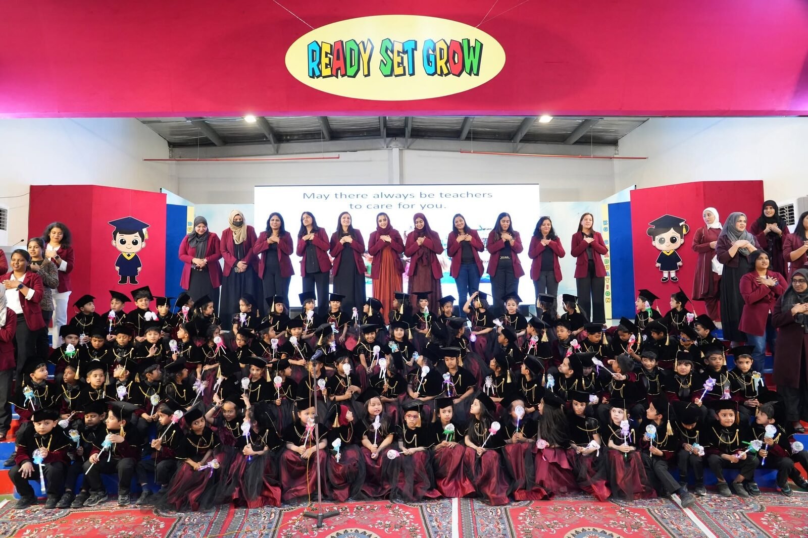 KG Graduation ceremony